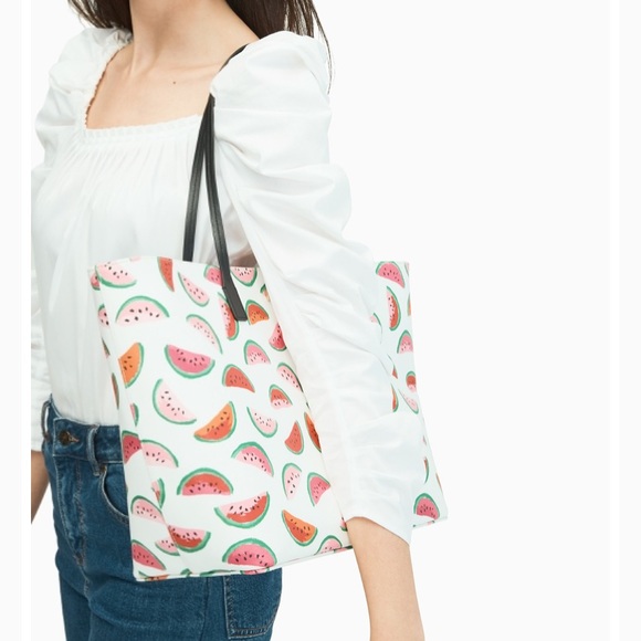 LAST ONE!!! KATE SPADE WATERMELON LARGE TOTE BAG - Picture 2 of 5